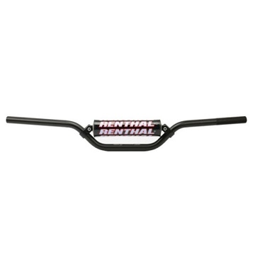 Фото Руль алюминиевый RENTHAL 7/8 MINI MX (744 x 80 мм) черный, KTM SX65