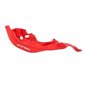 Фото Защита картера (двигателя) Acerbis, красная, Honda CRF450R 21-24, CRF450RX 21-24